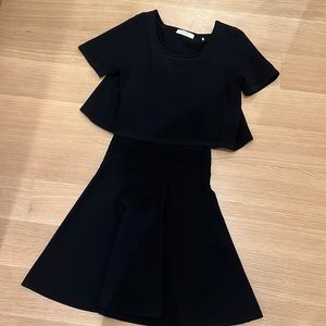 Sandro black dress size 2